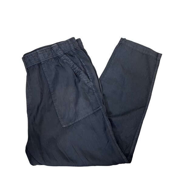 GAP Pull On Pants‎ Womens Size XXL High Rise Viscose Gray Pockets Casual NEW - Picture 1 of 7